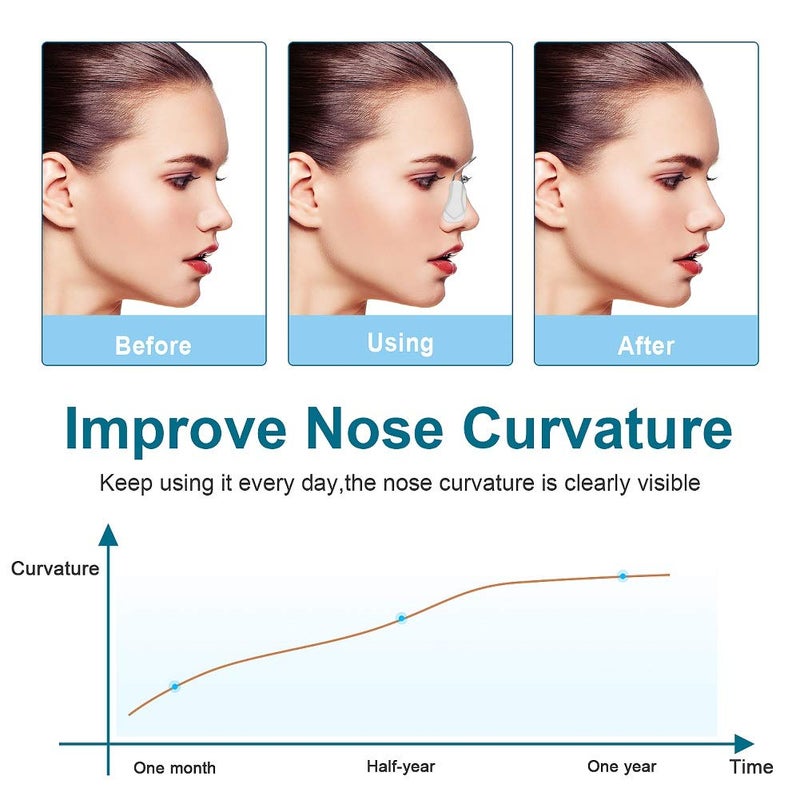 FERNIDA Nose Shaper Up Lifting Clip Nose Shaper for Wide Noses Beauty Nose Slimmer Device Pain Free High Up Tool - Image 3